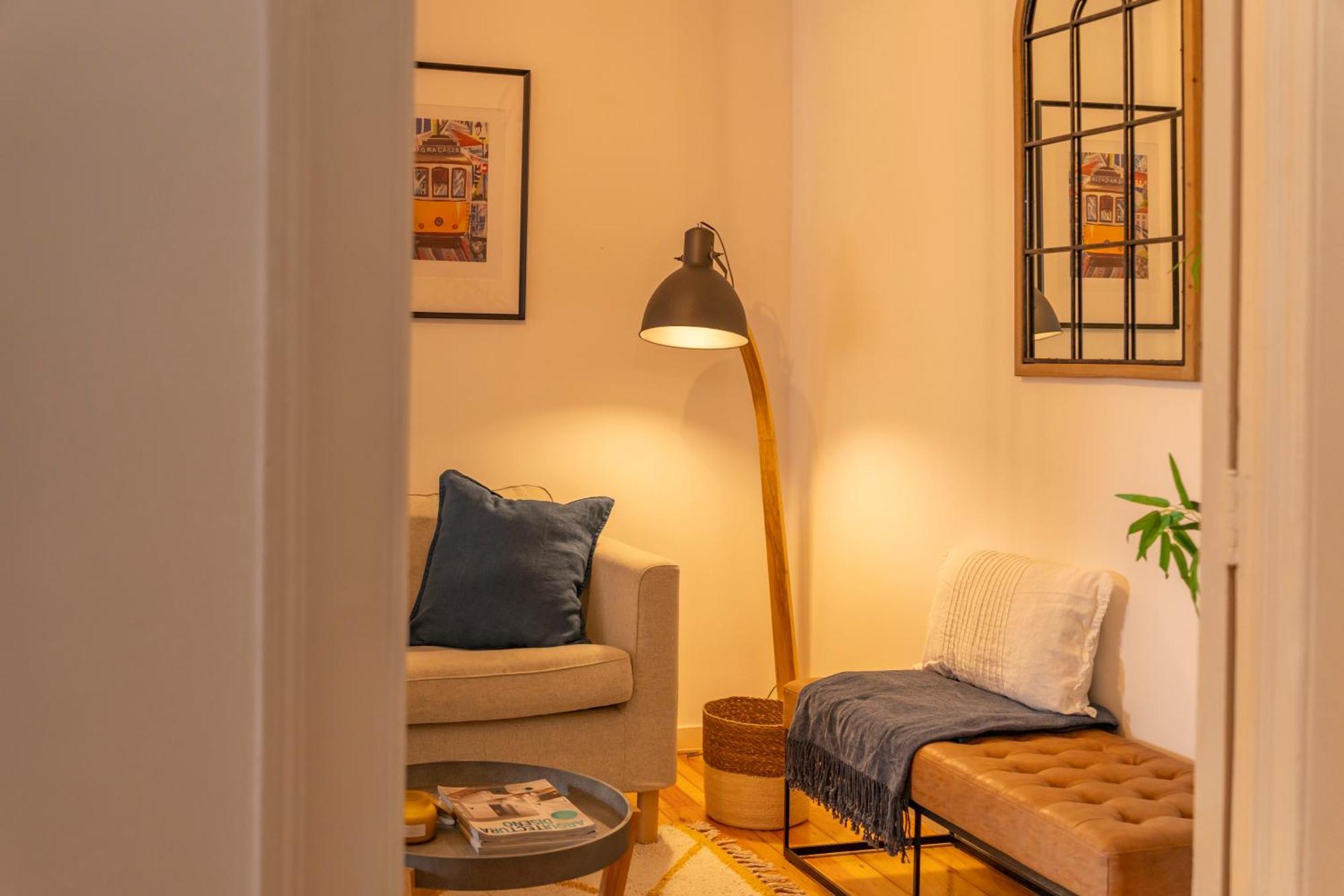 Superb Apartments Overlooking Graca In Lisboa Rom bilde