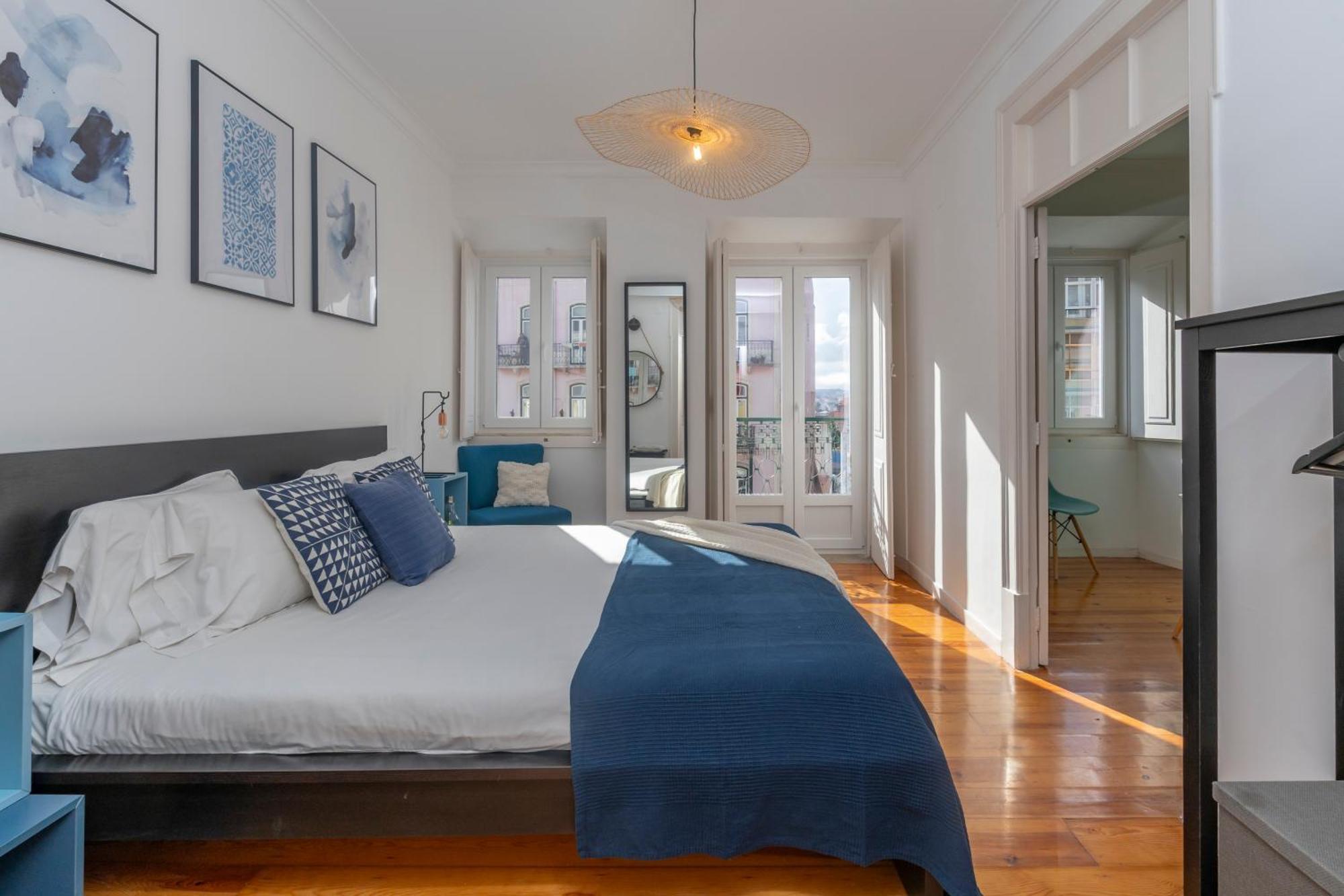 Superb Apartments Overlooking Graca In Lisboa Rom bilde
